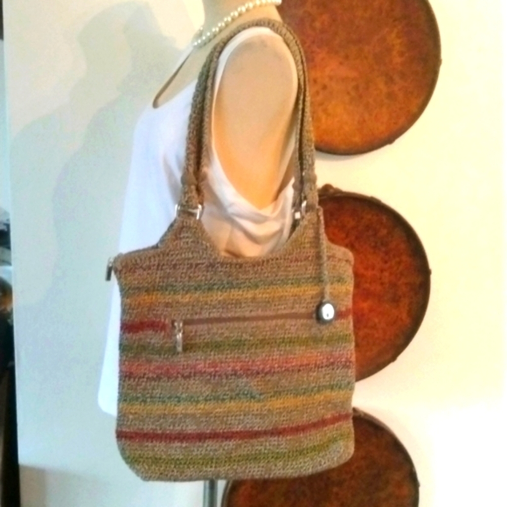 ,💚NEW THE SAK KNIT SATCHEL💛